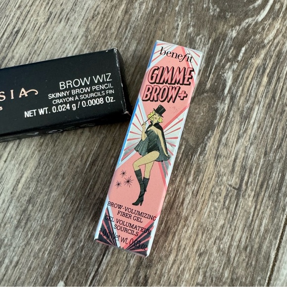 Anastasia Brow Wiz Soft Brown Sample and Benefit Gimme Brow No. 3 Sample Set - Picture 6 of 7